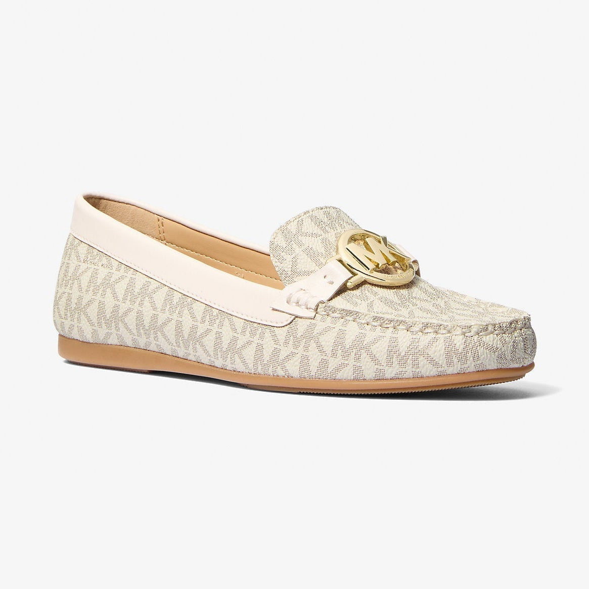 Michael Kors Fulton Signature Logo Moccasin Vanilla