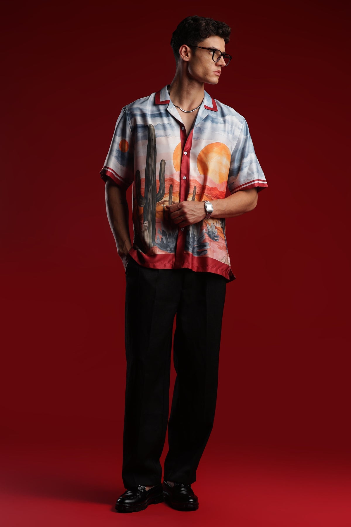 I'MHERE Desert Safari | Half Sleeve Shirt – view 5