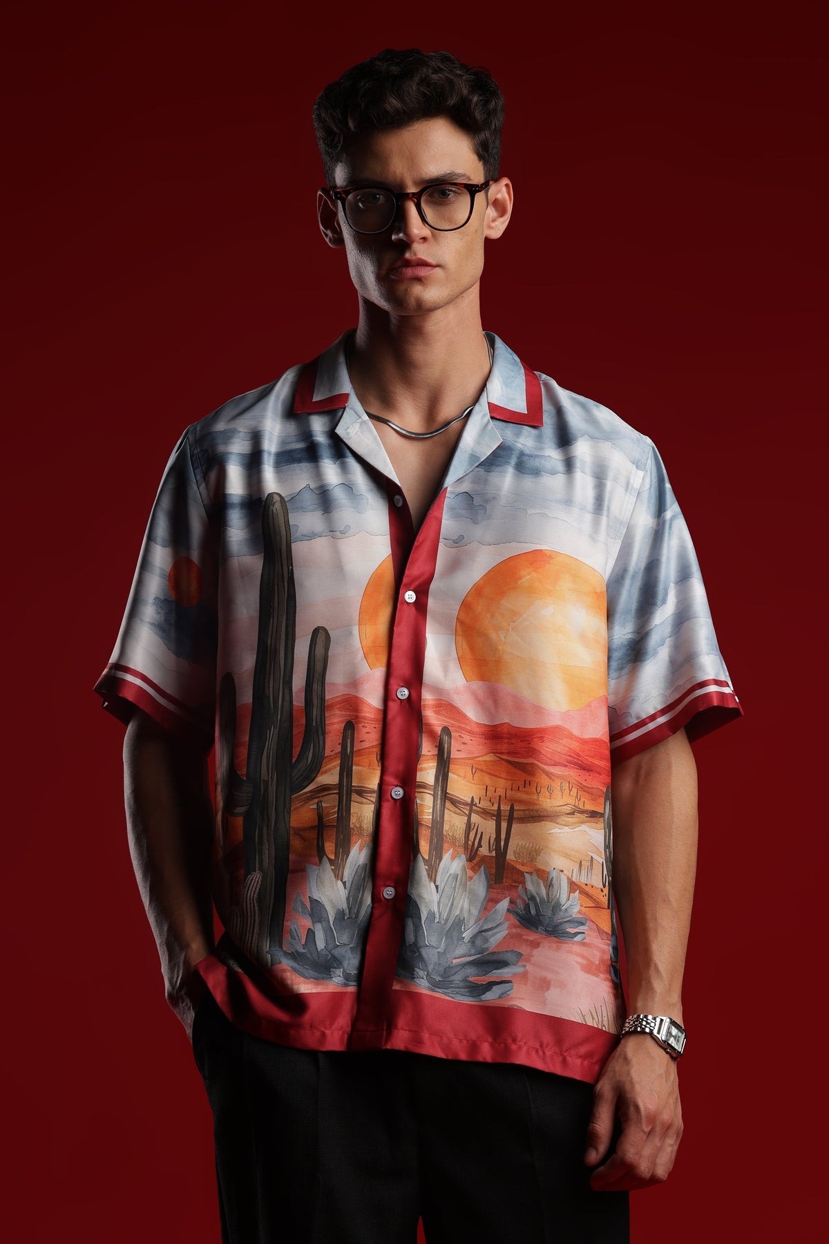 I'MHERE Desert Safari | Half Sleeve Shirt – view 2