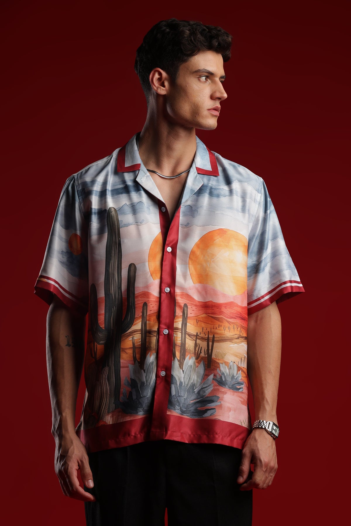 I'MHERE Desert Safari | Half Sleeve Shirt – view 8