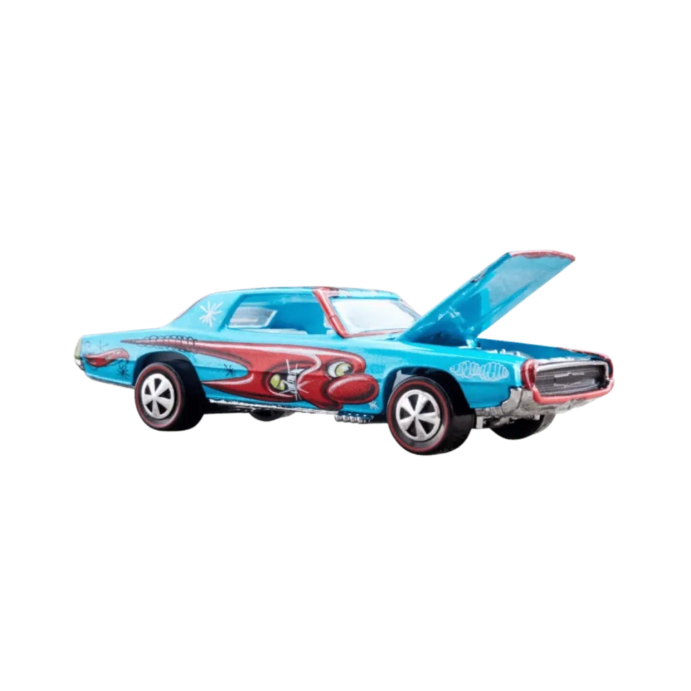 Hot Wheels x Kenny Scharf Signed Custom T-Bird