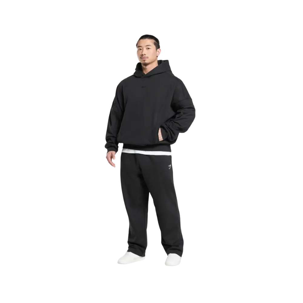 Gymshark Heavyweight Hoodie Oversized Fit Black