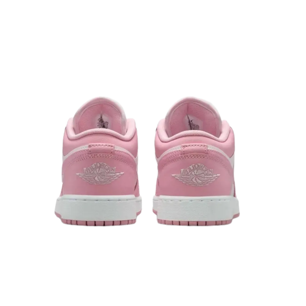 Nike Air Jordan 1 Low Medium Soft Pink White (GS)