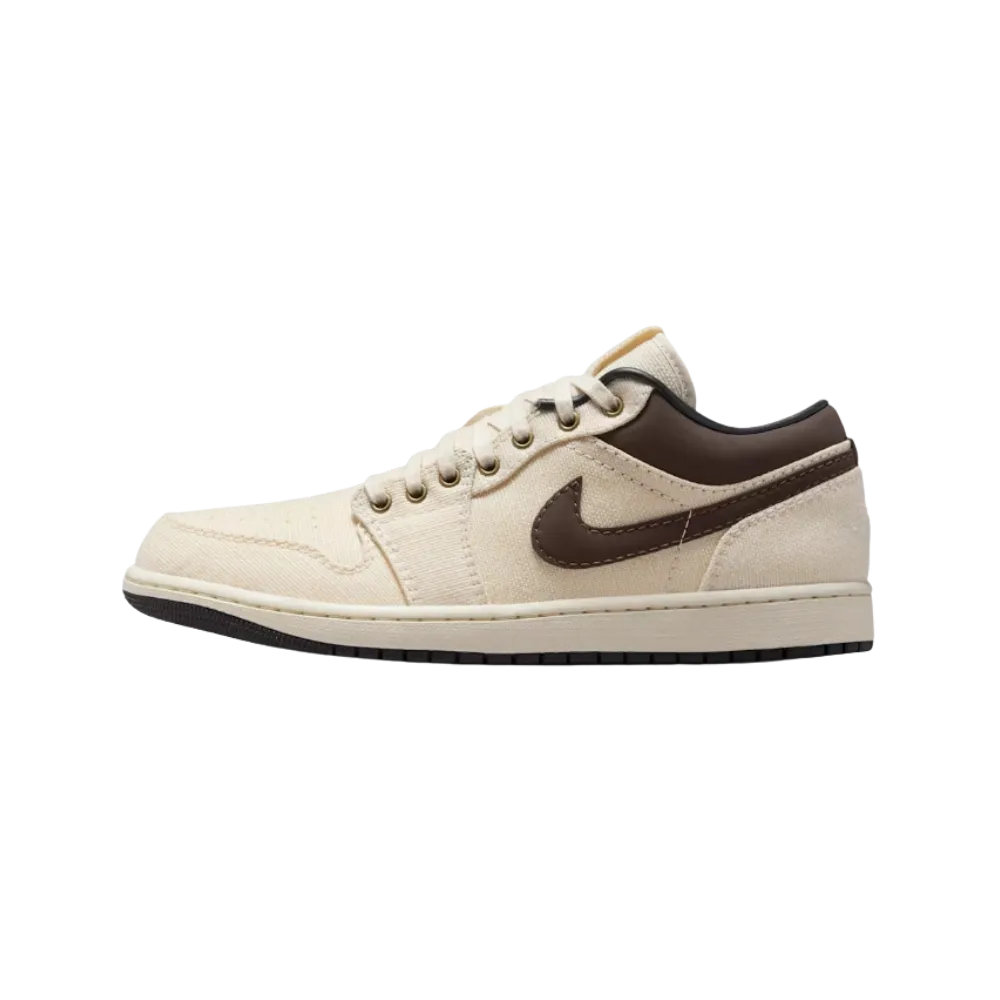 Air Jordan 1 Low Premium 'Ivory Baroque Brown'