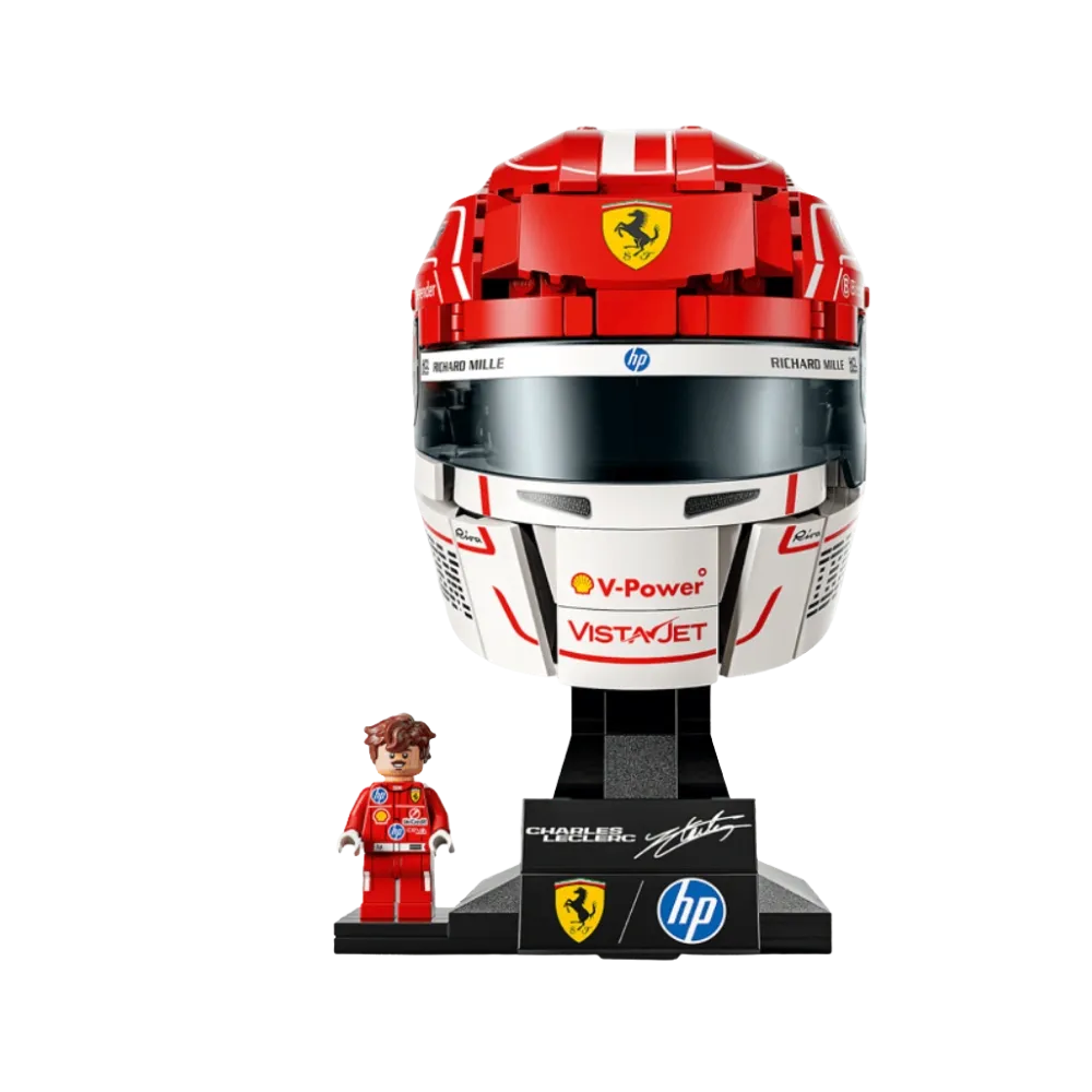 Lego Scuderia Ferrari HP Charles Leclerc Helmet