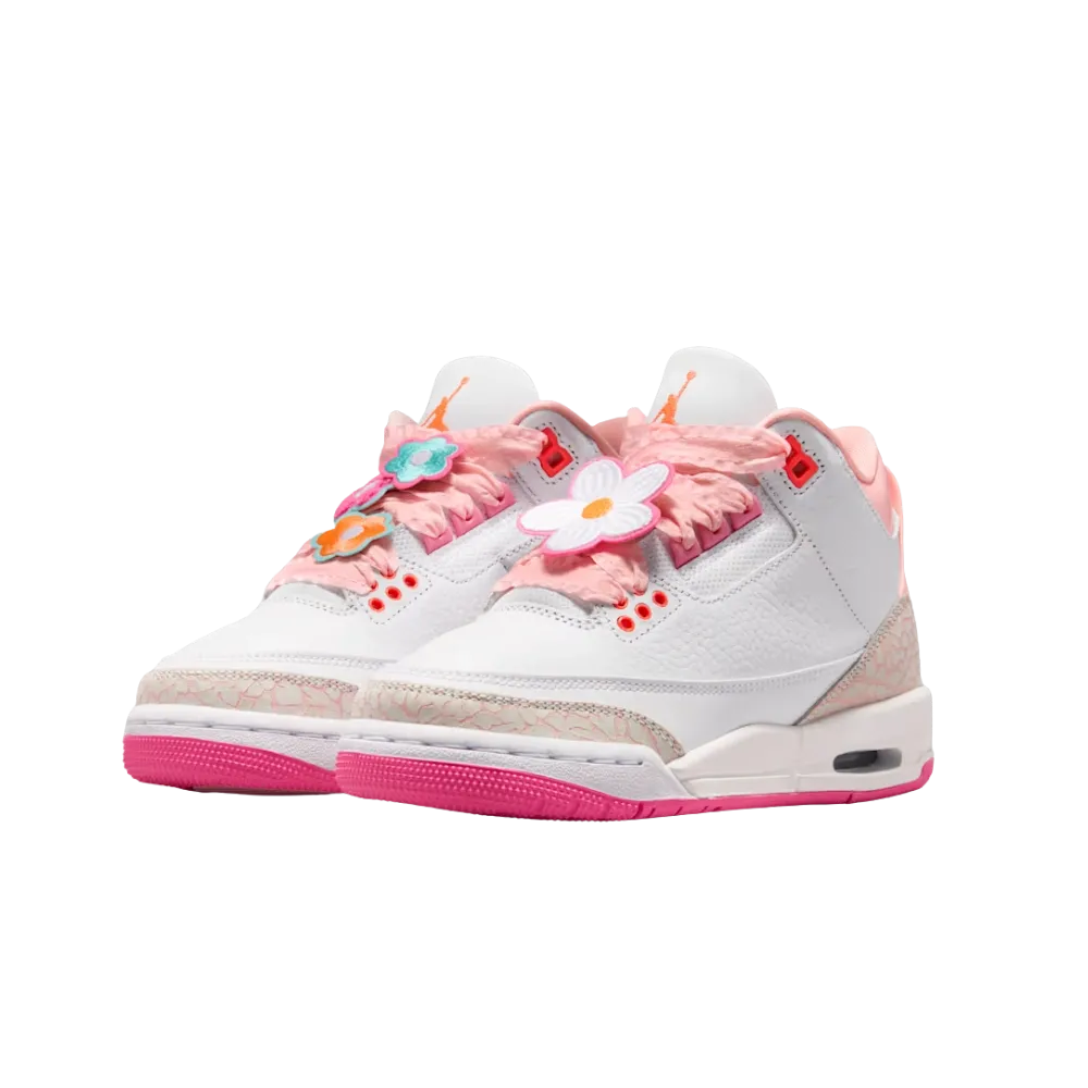 Air Jordan 3 Retro GS 'Spring Flowers'