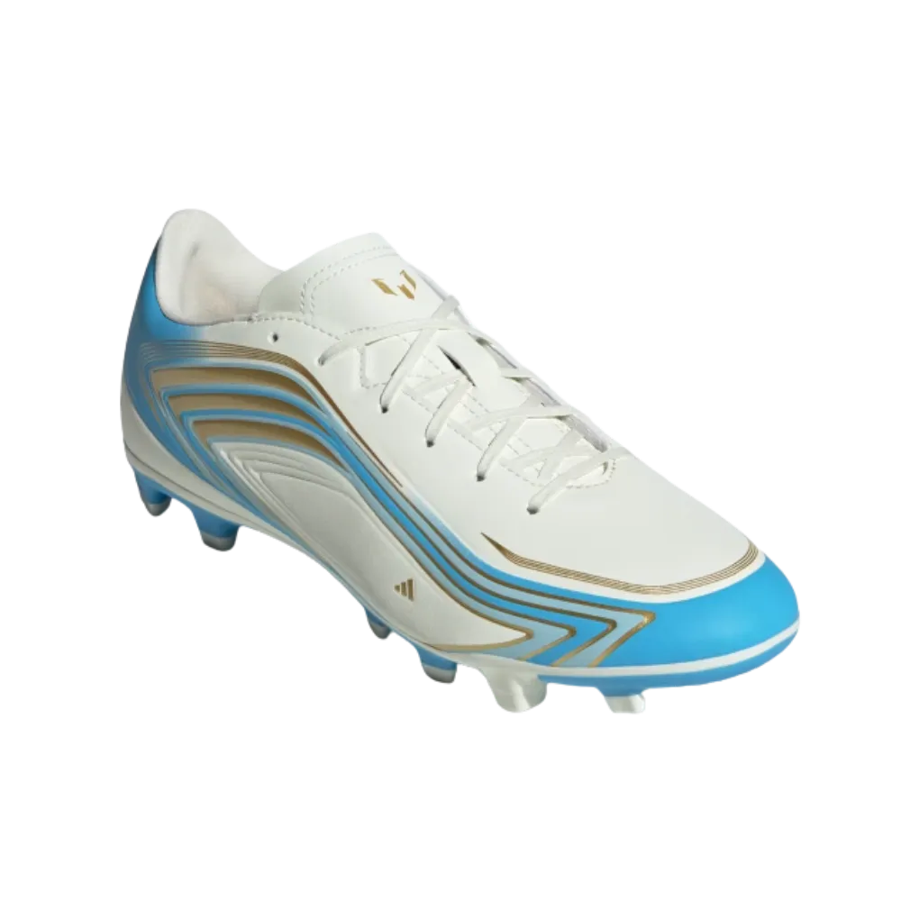 Adidas F50 Messi Club Firm Multi Ground Soccer Cleats Icey Blue