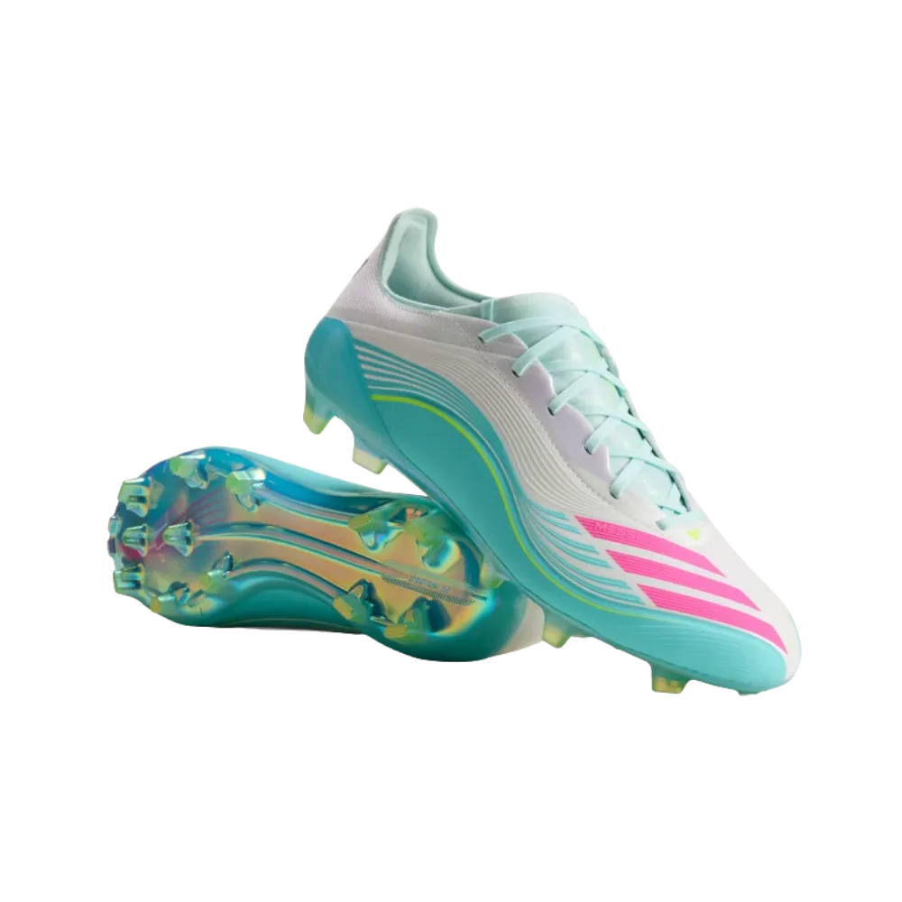 Adidas F50 Messi Elite Firm Ground Soccer Cleats Lucid Pink