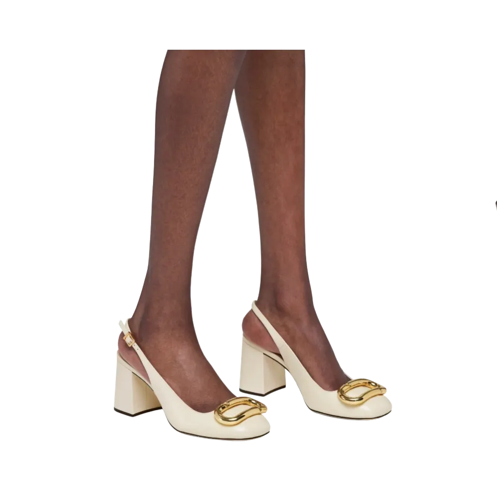 Marc Jacobs Pop J Marc Slingback Cloud White