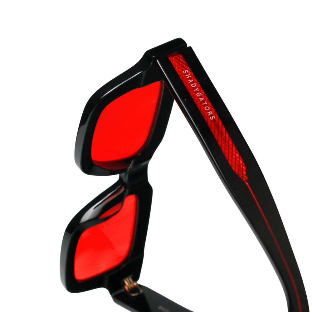 Shadygators Purge Acetate Sunglasses (Plum) – view 4