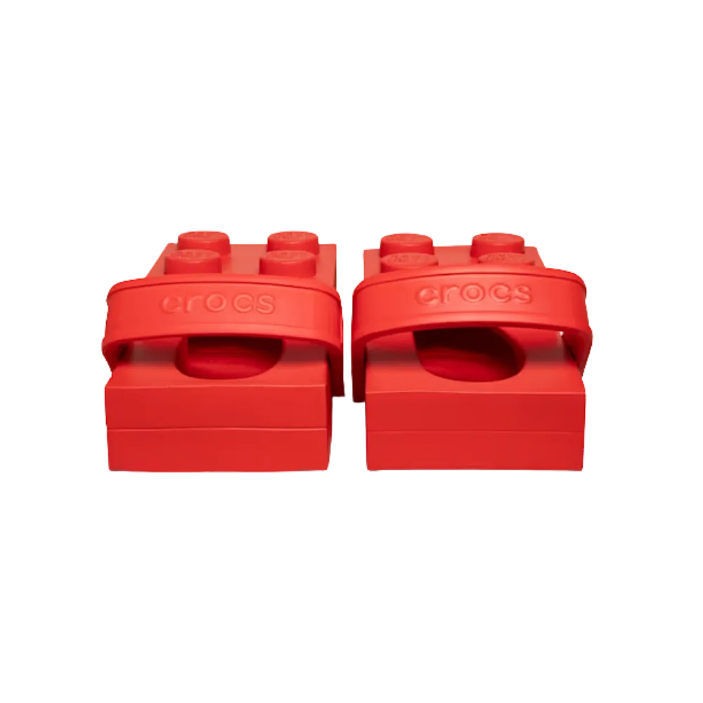 Lego x Crocs Brick Clog 'Bright Red'