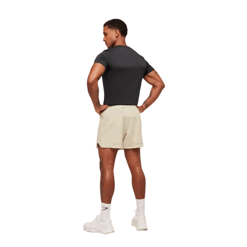 Gymshark Running Short 5" Pebble Grey