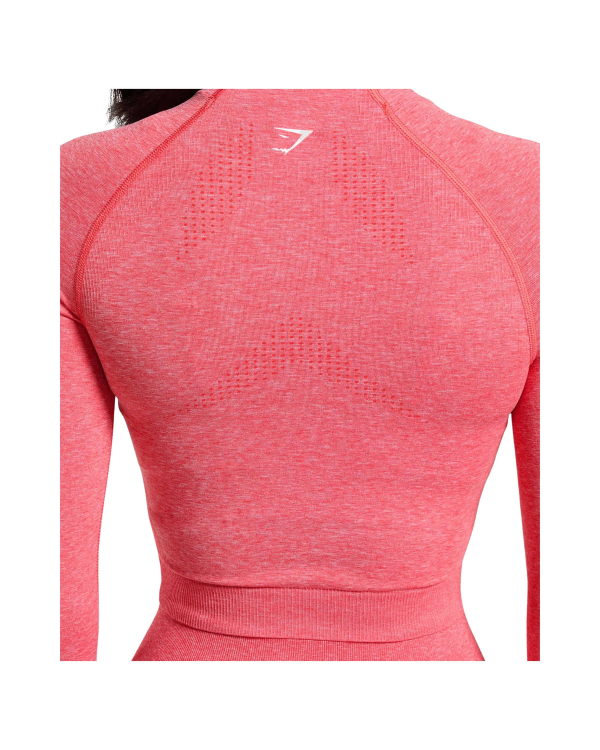 Gymshark Vital Midi Zip Up Jacket Coral Red