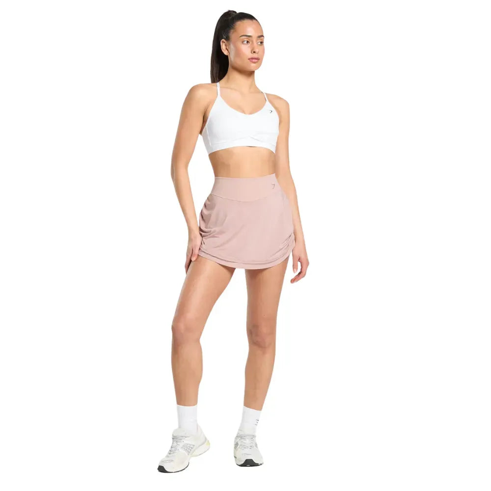 Gymshark Ruched Skort Muted Pink