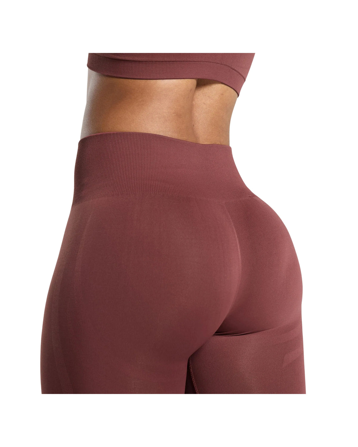 Gymshark Everyday Seamless Leggings Burgundy Brown