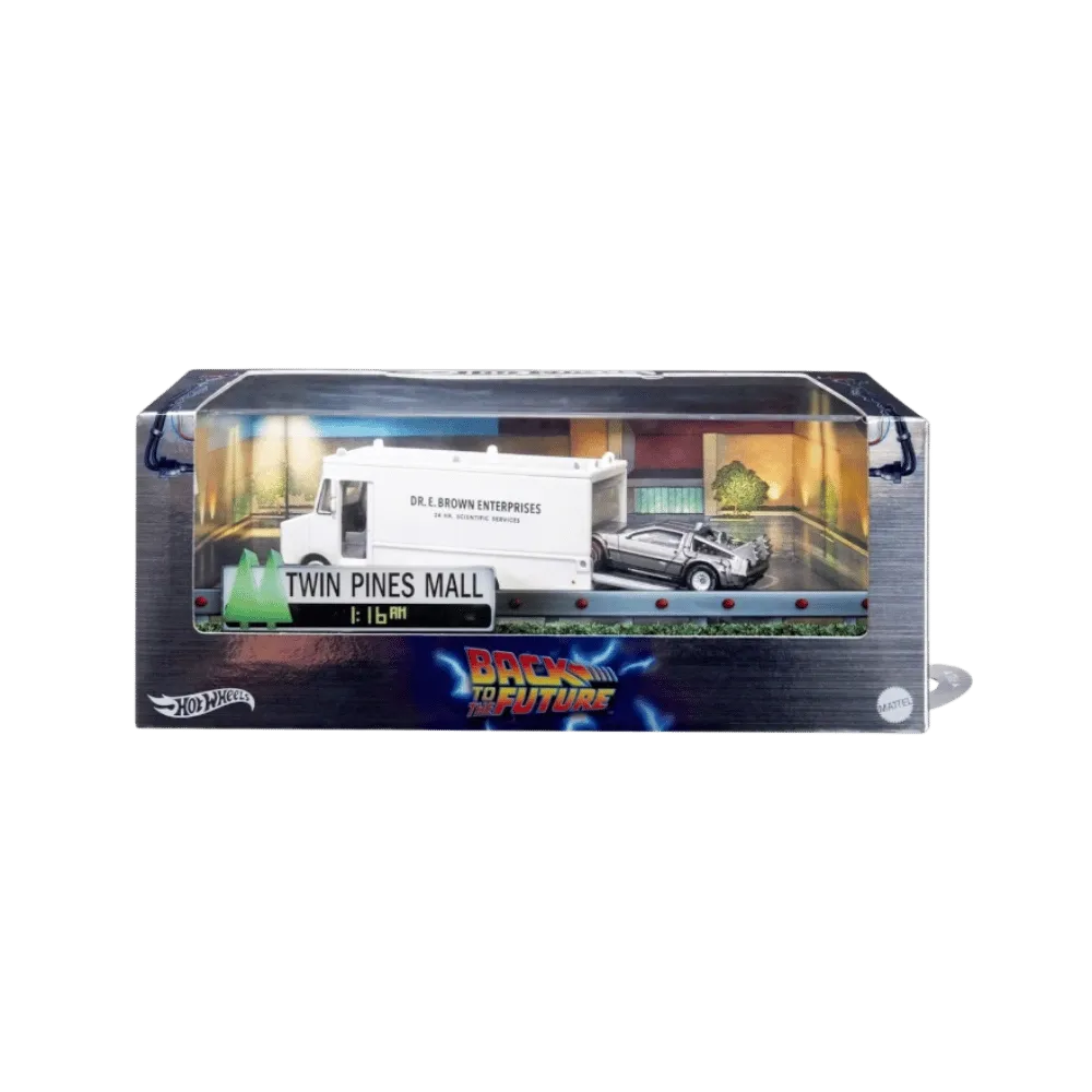 Hot Wheels Back ot the Future 40th Anniversary Set