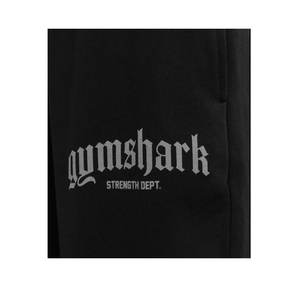 Gymshark Strength Department Wide Leg Joggers Black