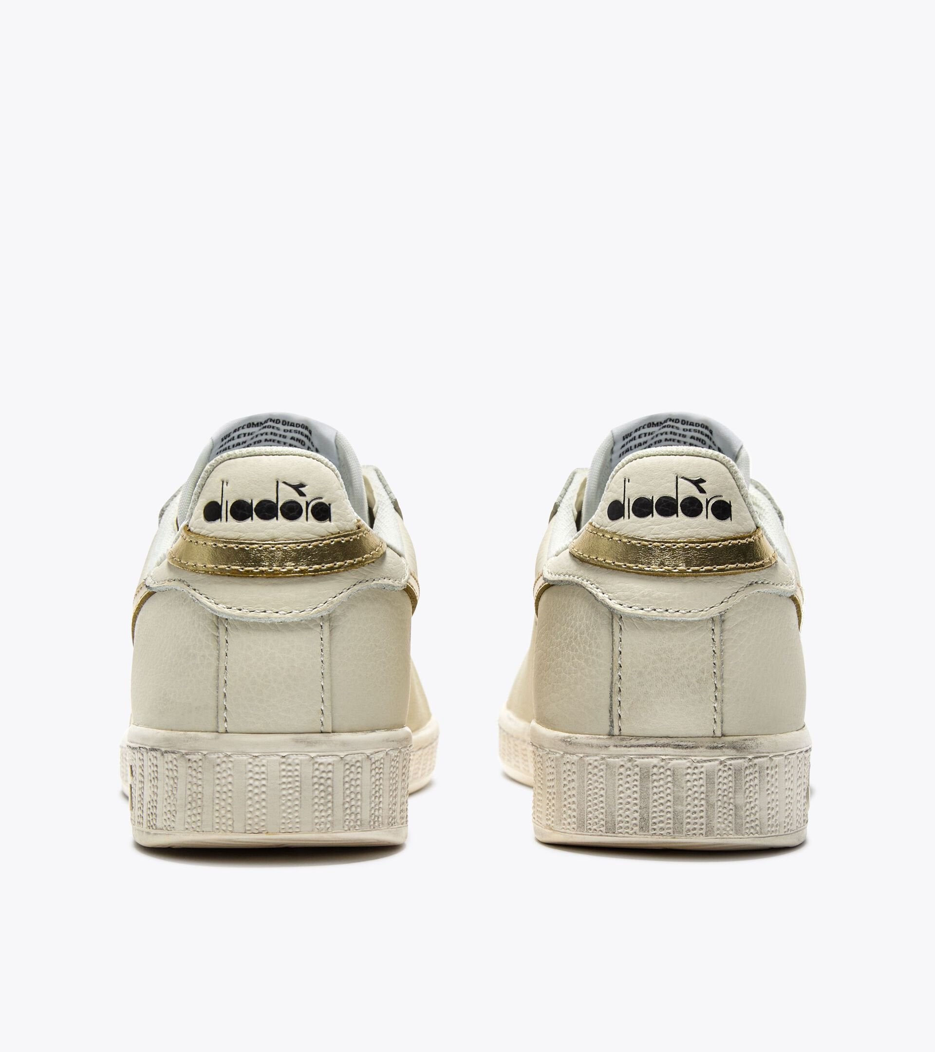 Diadora Game L Low Waxed Metal Wn White/Gold