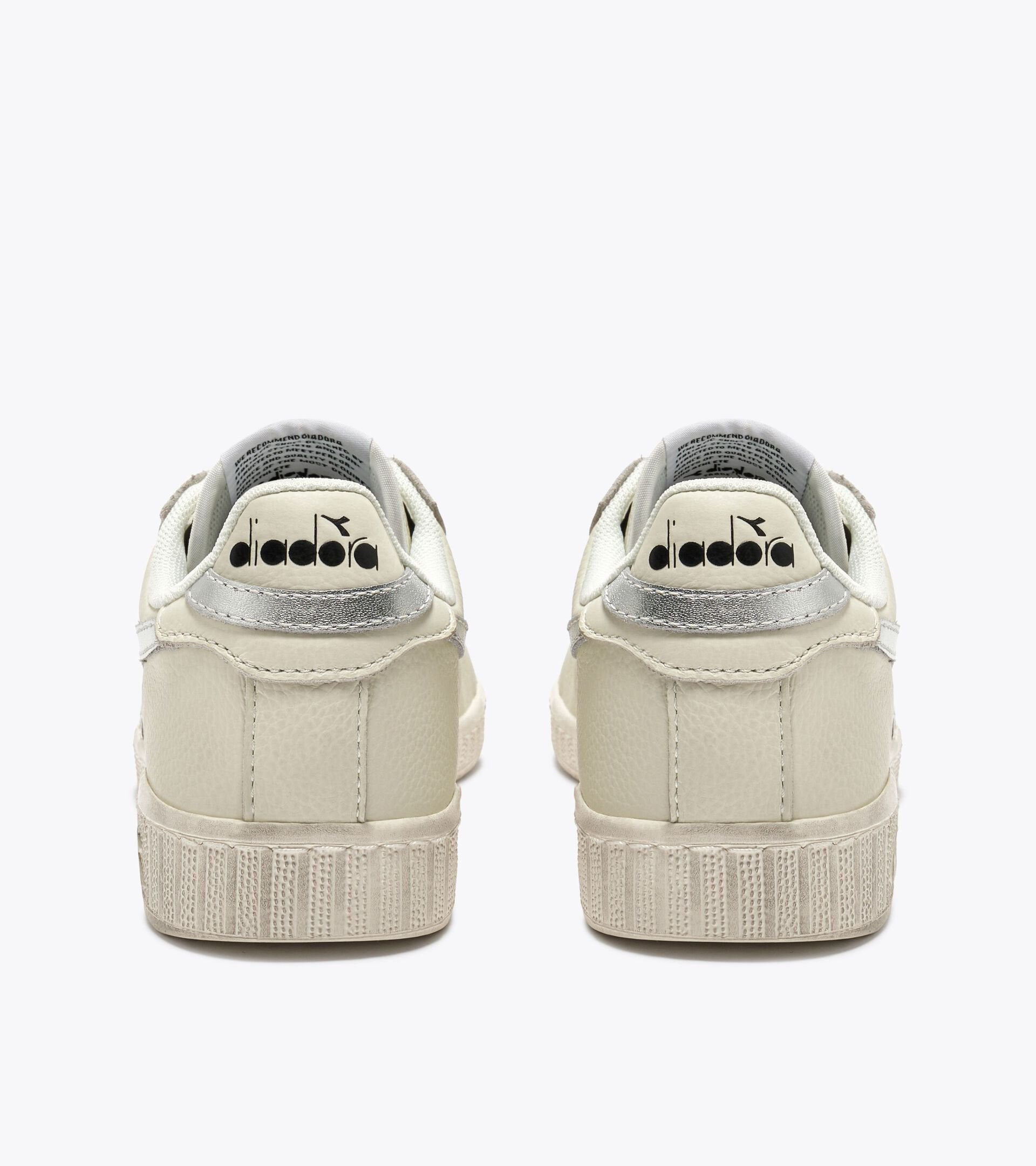 Diadora Game L Low Waxed Metal Wn White/Silver