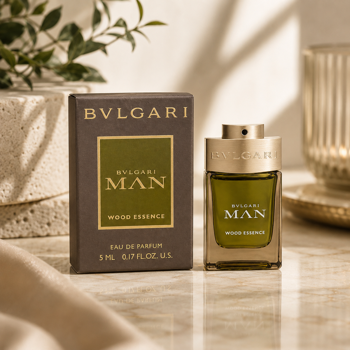 Bvlgari Wood Essence -EDP - Mini ( 0.17 oz / 5 ml )
