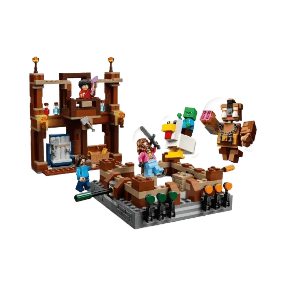 Lego Minecraft Woodland Mansion Fighting Ring