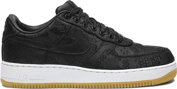 Fragment Design x CLOT x Air Force 1 Black Silk Dawntown