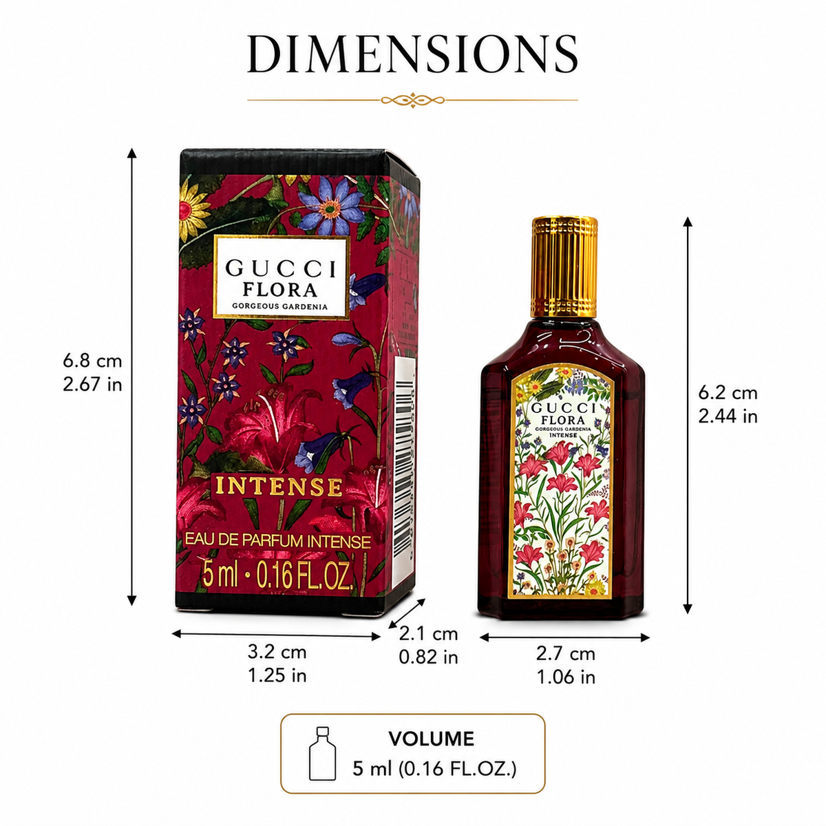 Gucci Flora Gorgeous Gardenia Intense - EDP (5 ml / 0.16 fl oz)