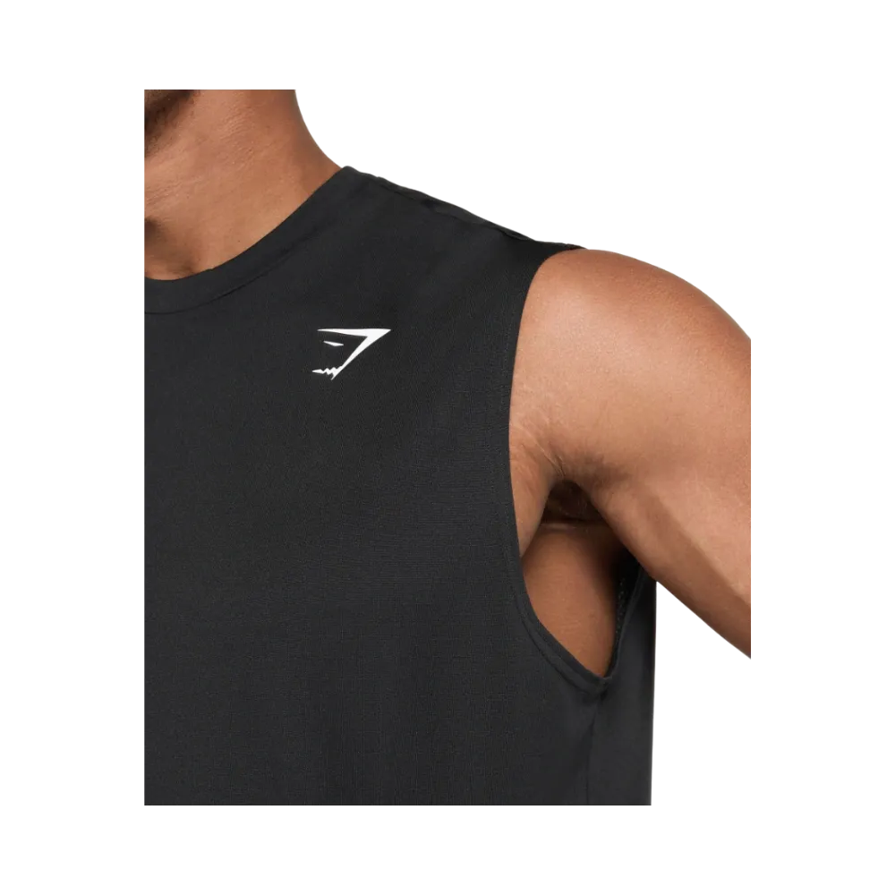Gymshark Oversized Performance Tank Oversized Fit Black