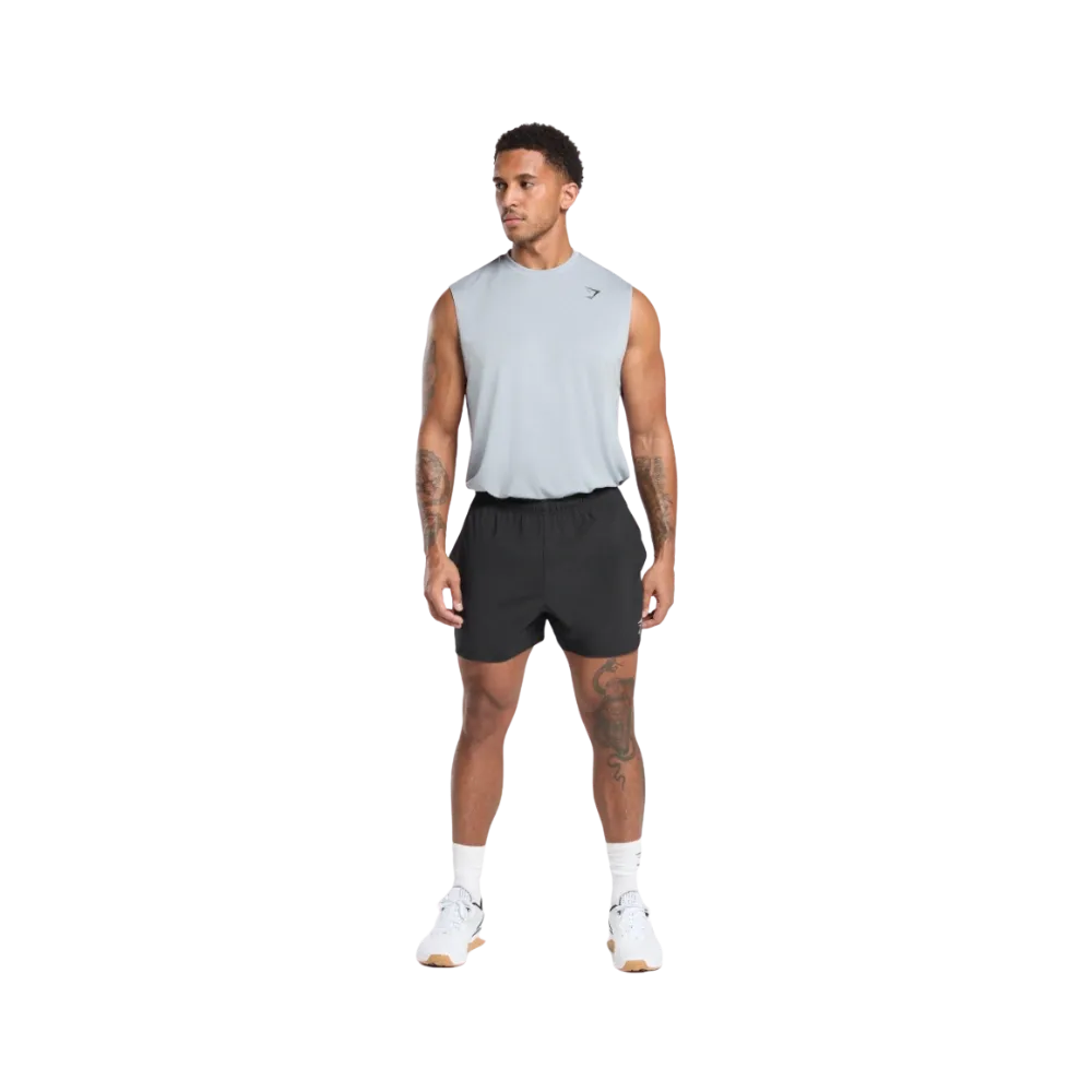 Gymshark Oversized Performance Tank Metal Purple