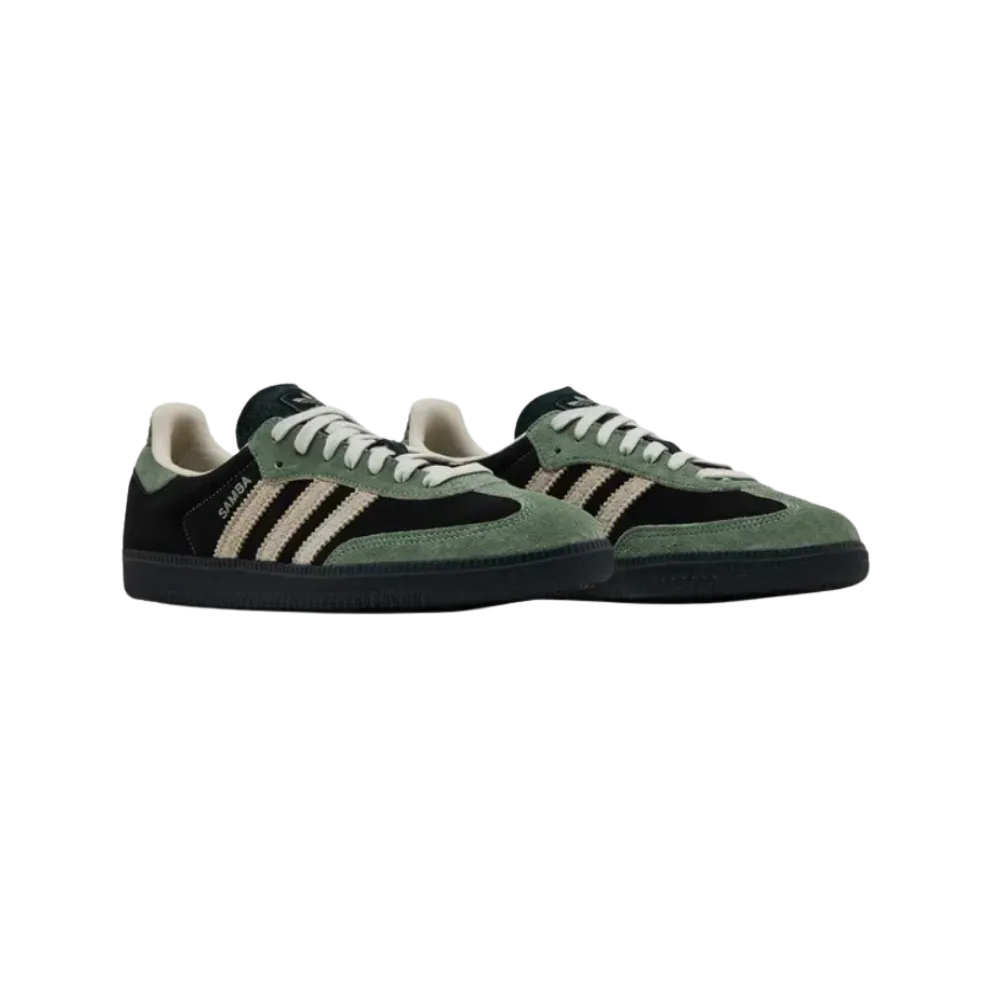 Adidas Samba OG 'Black Silver Green'