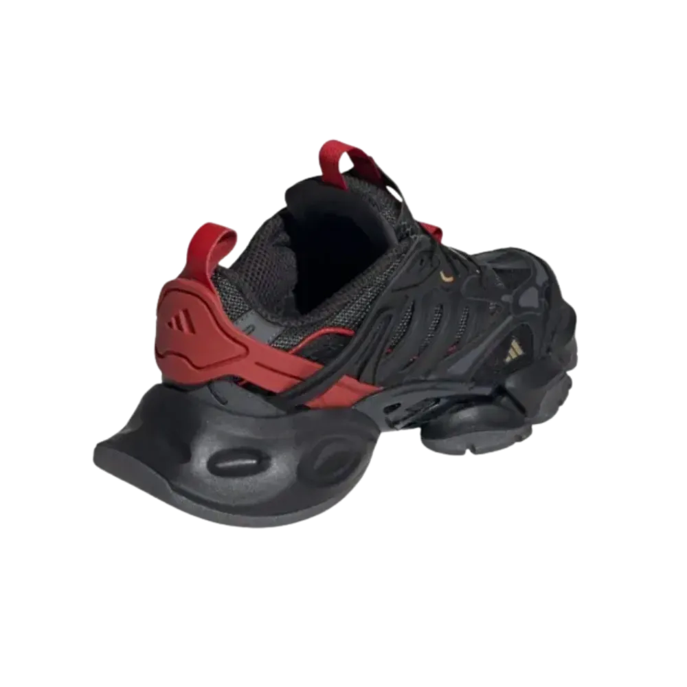 Adidas XLG Runner Deluxe Black Gold Metallic Red