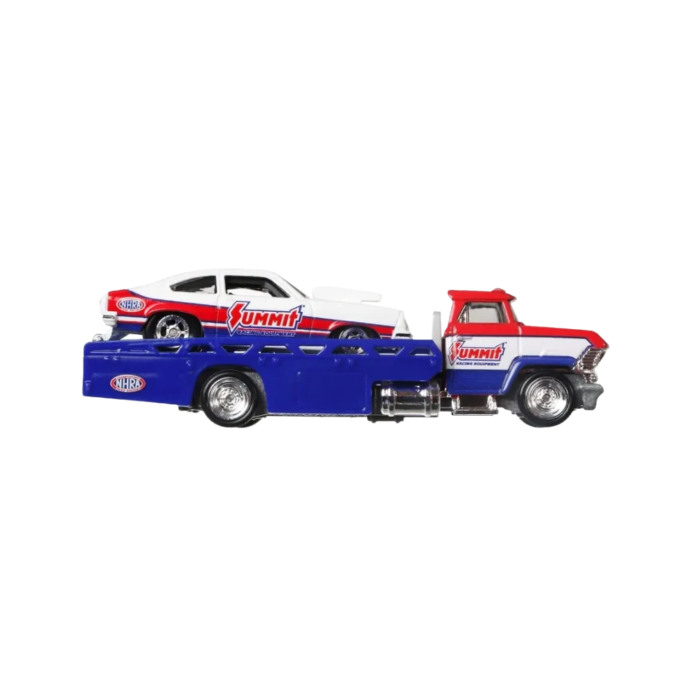 Hot Wheels Car Culture Team Transport '74 Chevrolet Vega Pro Stock & Horizon Hauler 2-Pack