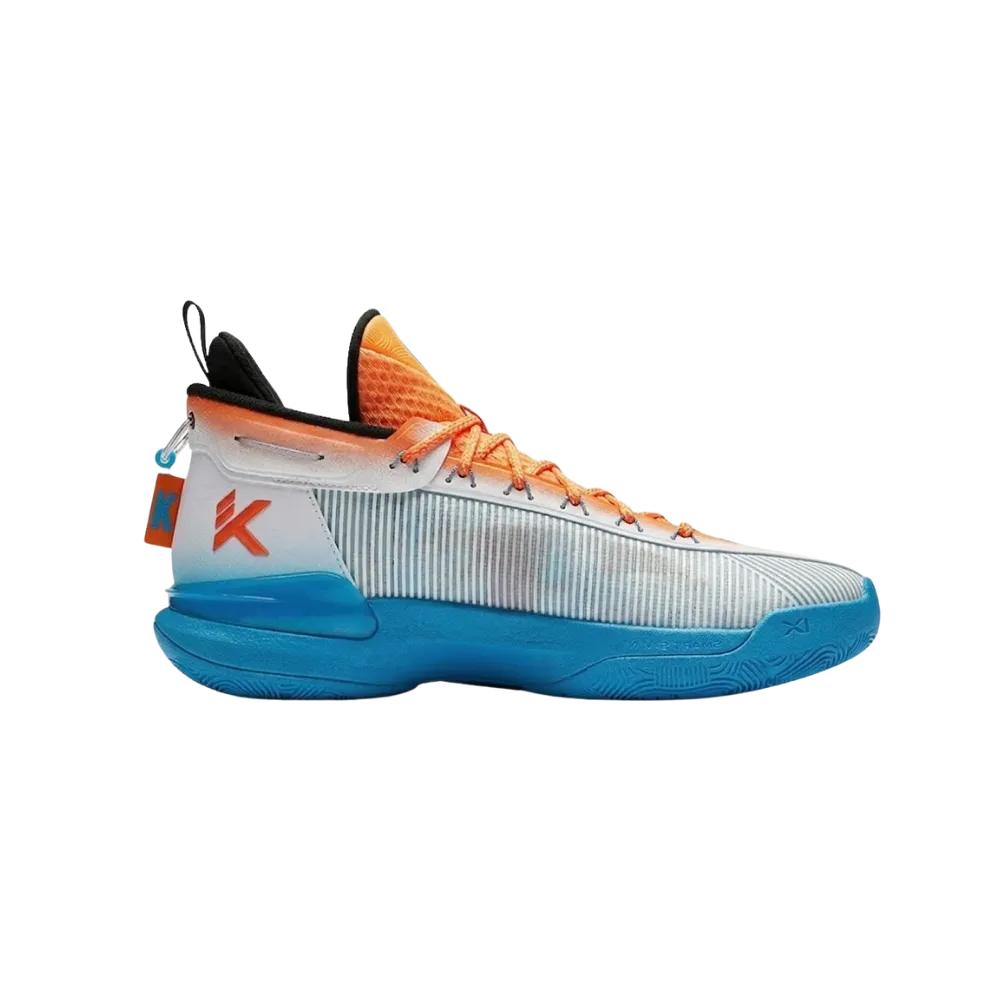 Anta KT9 White Orange Blue