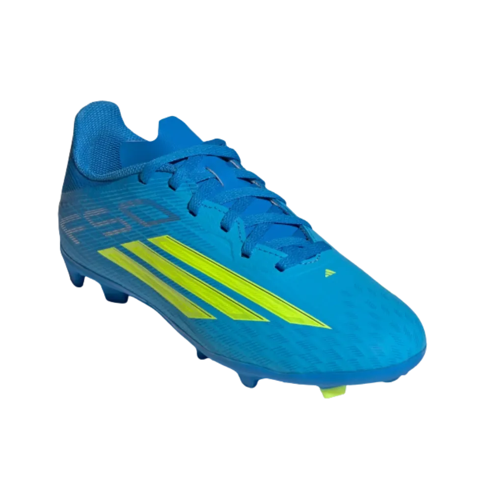 Adidas F50 League Firm Multi Ground Soccer Cleats Kids Lucid Ray Blue