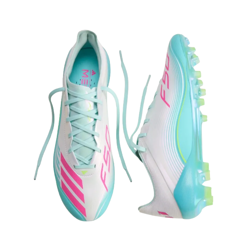 Adidas F50 Messi Elite Firm Ground Soccer Cleats Lucid Pink