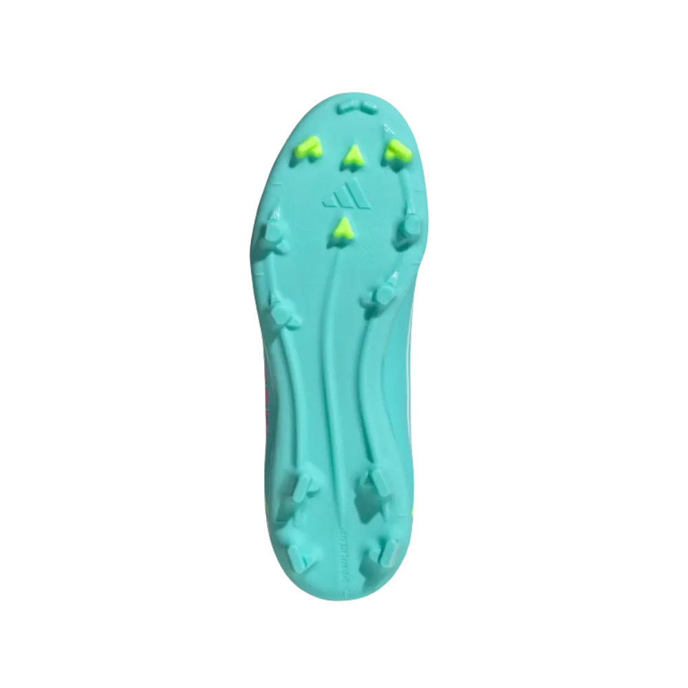 Adidas F50 Messi League Firm Multi Ground Soccer Cleats Kids Flash Aqua