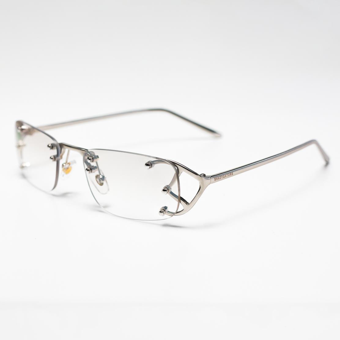 Shadygators Vesper Silver Sunglasses – view 2