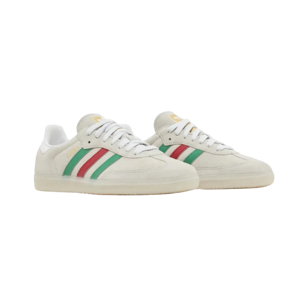 Adidas Samba OG 'Crystal White Green Scarlet'