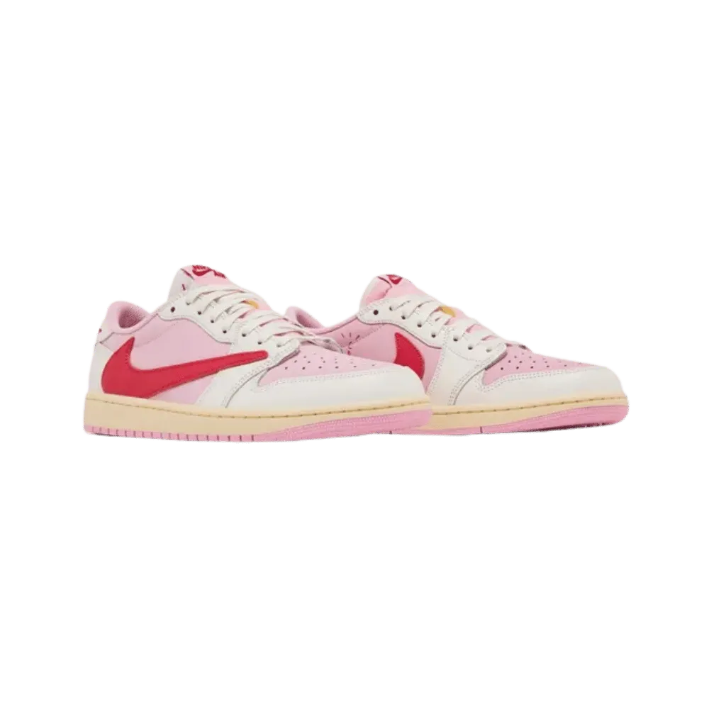 Travis Scott x Air Jordan 1 Retro Low OG 'Sail Tropical Pink'
