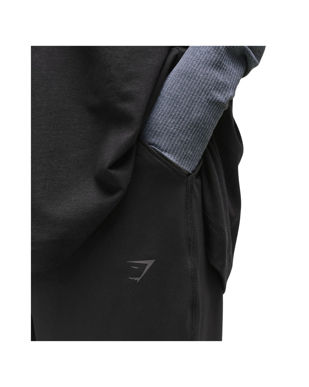 Gymshark Covered Joggers Black