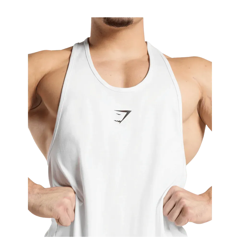 Gymshark Critical Stringer White