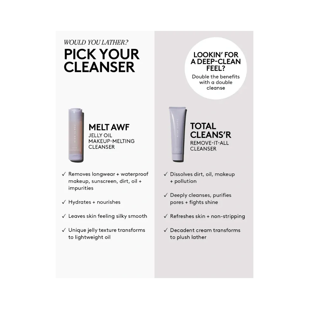 Fenty Total Cleans'r Remove-It-All Cleanser with Barbados Cherry
