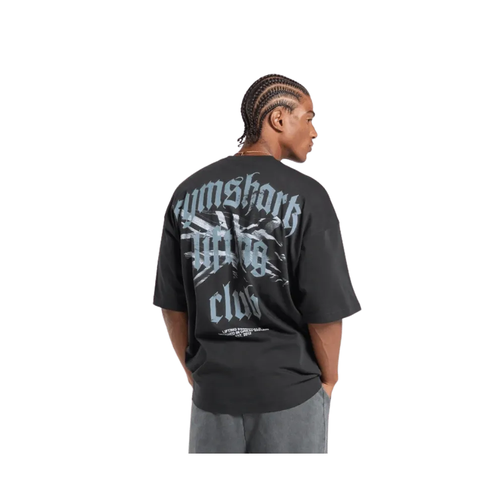 Gymshark Union Jack Lifting Club T-Shirt Black