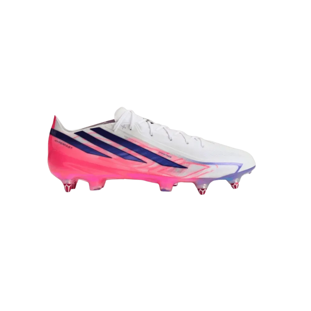 Adidas F50 Hyperfast Elite Soft Ground Soccer Cleats Cloud White