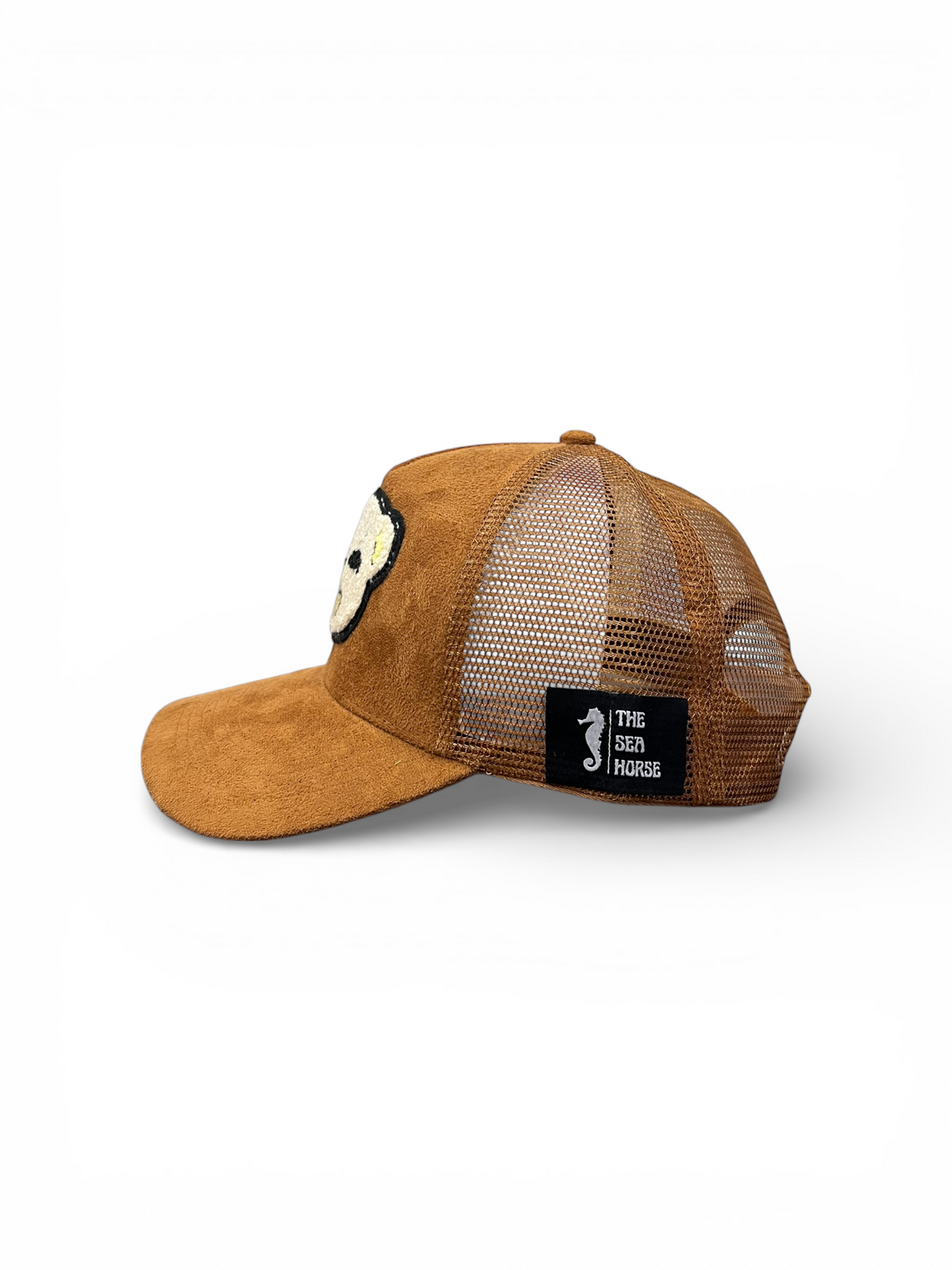 THE SEA HORSE Punk Bear - Brown Suede Cap – view 3
