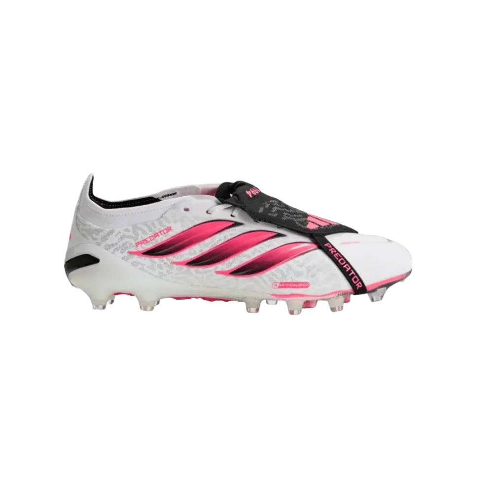 Adidas Predator Elite Fold-Over Tongue Artificial Ground Soccer Cleats Cloud White
