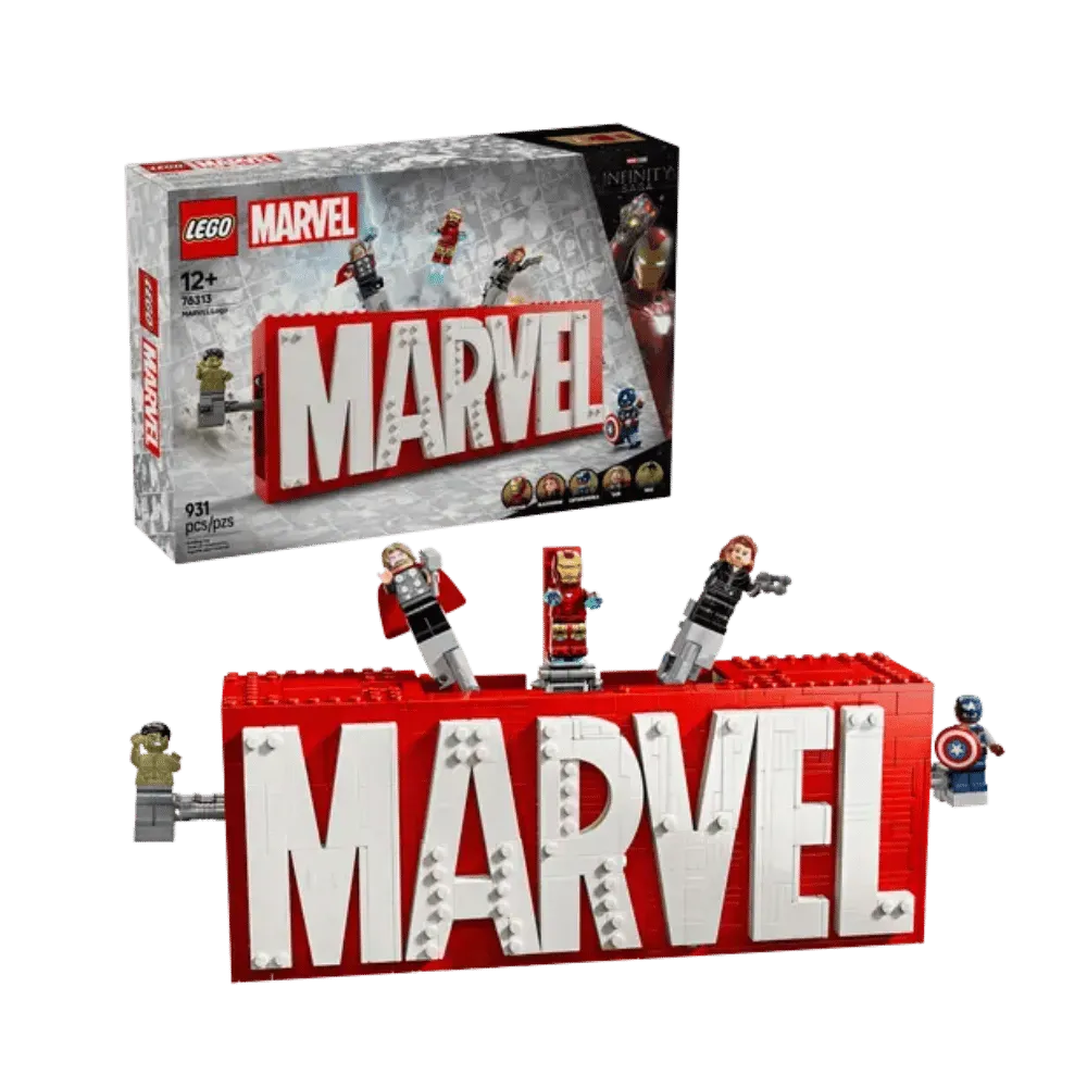 Lego MARVEL Logo & Minifigures