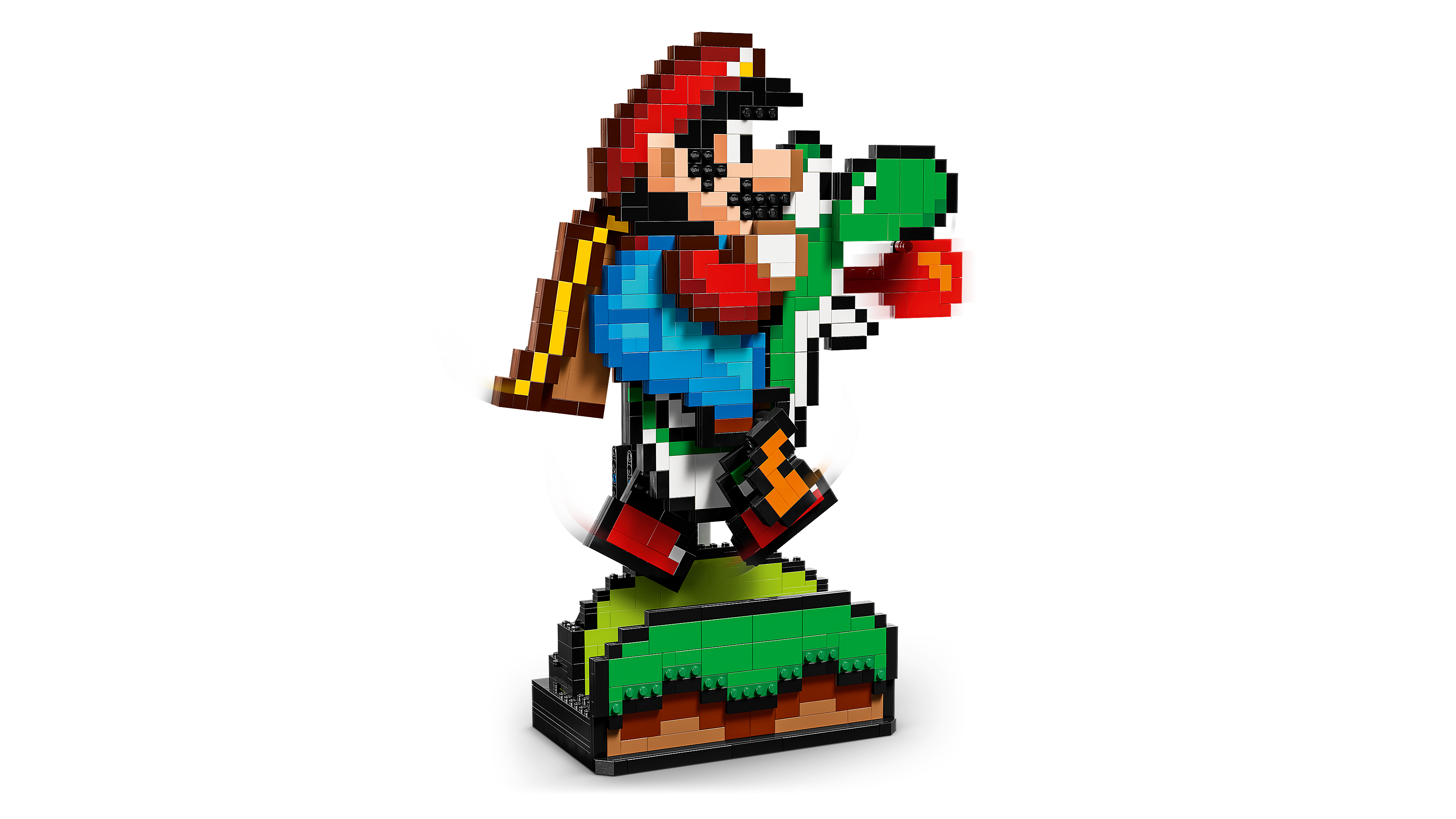 Lego Super Mario World Mario Yoshi