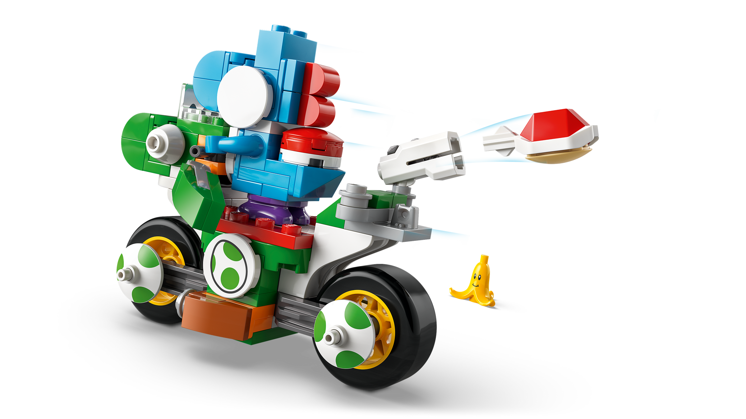 Lego Mario Kart Yoshi Bike