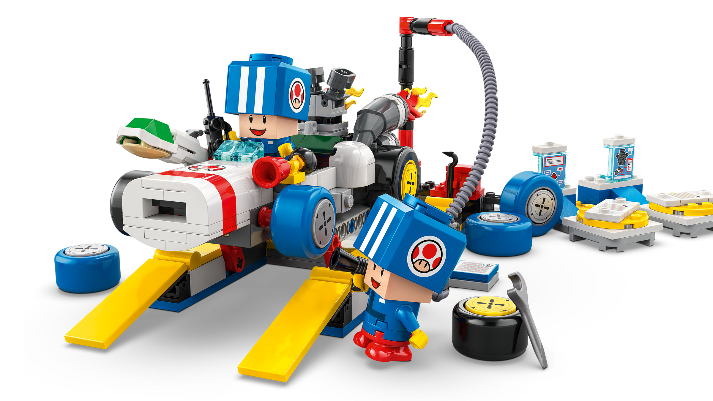 Lego Mario Kart Toads Garage